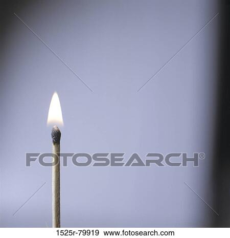 Close-up of a burning matchstick View Large Photo Image Stock Photo - Close-up of a burning matchstick. Fotosearch