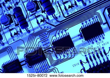 Close-up of a circuit board View Large Photo Image Stock Image - Close-up of a circuit board. Fotosearch