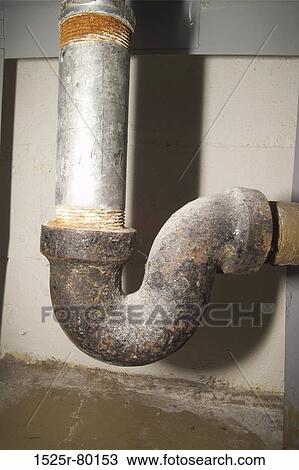 Close-up of a drain pipe View Large Photo Image Stock Image - Close-up of a drain pipe. Fotosearch