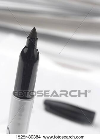 Close-up of a felt tip pen View Large Photo Image Picture - Close-up of a felt tip pen. Fotosearch