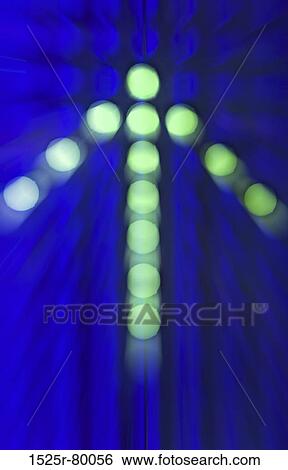 Close-up of a glowing arrow sign View Large Photo Image Stock Photograph - Close-up of a glowing arrow sign. Fotosearch