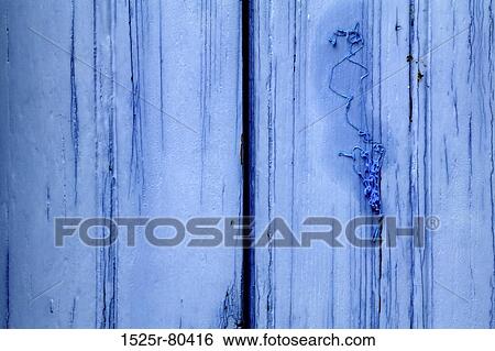 Stock Photograph - Close-up of a painted door. Fotosearch