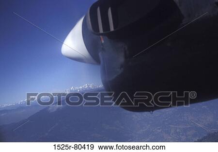 Stock Photo - Close-up of an airplane. Fotosearch