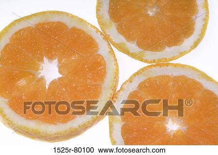 Close-up of slices of an orange View Large Photo Image Stock Image - Close-up of slices of an orange. Fotosearch