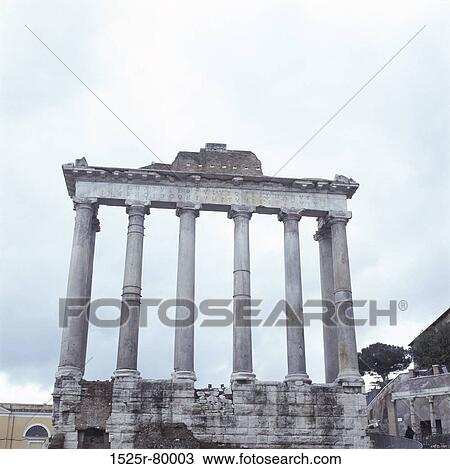 Low angle view of the columns of a monument, Roman Forum, Rome, Italy View Large Photo Image Stock Image - Low angle view of the columns of a monument, Roman Forum, Rome, Italy. Fotosearch