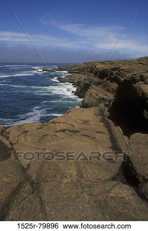 Rock formations on the coast View Large Photo Image Stock Photograph - Rock formations on the coast. Fotosearch