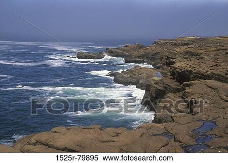 Rock formations on the coast View Large Photo Image Stock Photography - Rock formations on the coast. Fotosearch