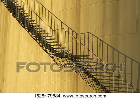 Steps on a storage tank View Large Photo Image Picture - Steps on a storage tank. Fotosearch