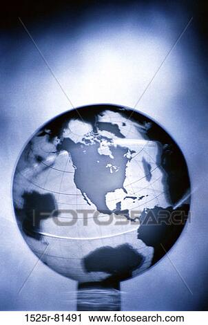 Close-up of a globe View Large Photo Image Stock Image - Close-up of a globe. Fotosearch