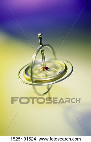 Close-up of a gyroscope View Large Photo Image Picture - Close-up of a gyroscope. Fotosearch