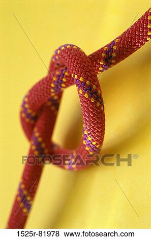 Close-up of a knot in a rope View Large Photo Image Stock Photo - Close-up of a knot in a rope. Fotosearch