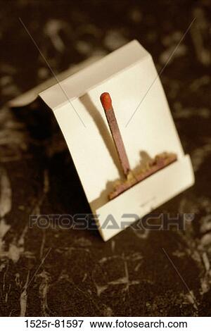 Close-up of a matchstick in a matchbox View Large Photo Image Stock Photo - Close-up of a matchstick in a matchbox. Fotosearch