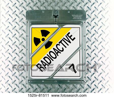 Close-up of a radioactive sign View Large Photo Image Stock Image - Close-up of a radioactive sign. Fotosearch