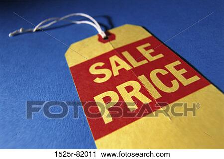 Close-up of a sale price tag View Large Photo Image Stock Image - Close-up of a sale price tag. Fotosearch