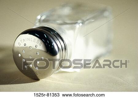 Close-up of a salt shaker View Large Photo Image Stock Image - Close-up of a salt shaker. Fotosearch