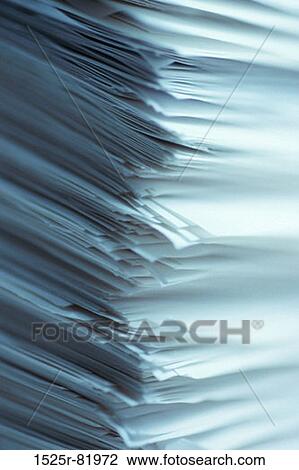 Close-up of a stack of paper View Large Photo Image Stock Image - Close-up of a stack of paper. Fotosearch