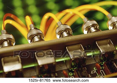 Close-up of computer cables View Large Photo Image Stock Photography - Close-up of computer cables. Fotosearch