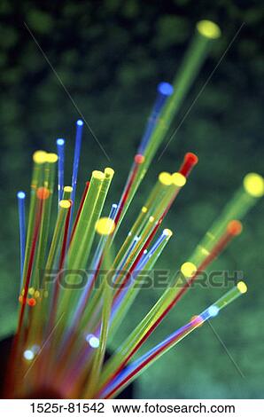Close-up of fiber optic cables View Large Photo Image Stock Image - Close-up of fiber optic cables. Fotosearch