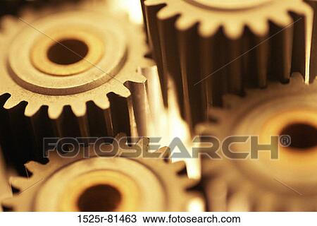Close-up of gears View Large Photo Image Stock Image - Close-up of gears. Fotosearch