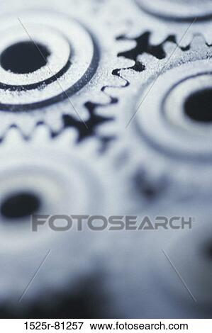 Close-up of gears View Large Photo Image Stock Photo - Close-up of gears. Fotosearch