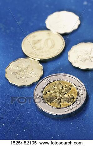 Stock Photography - Close-up of Hong Kong dollars. Fotosearch