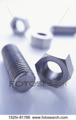 Close-up of nuts and bolts View Large Photo Image Stock Photograph - Close-up of nuts and bolts. Fotosearch