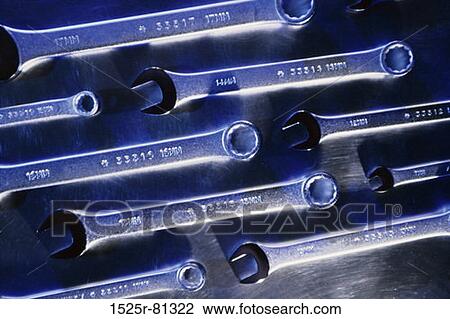 Close-up of spanners View Large Photo Image Stock Image - Close-up of spanners. Fotosearch