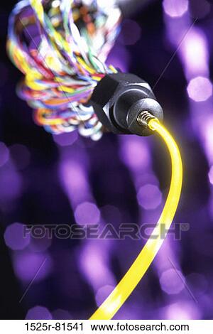 Stock Image - Close-up of wires. Fotosearch