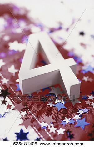 Number four with stars in the background View Large Photo Image Stock Photography - Number four with stars in the background. Fotosearch
