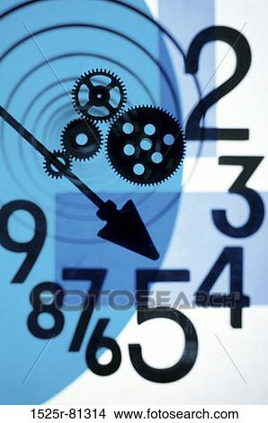 Numbers with gears and arrow View Large Photo Image Picture - Numbers with gears and arrow. Fotosearch