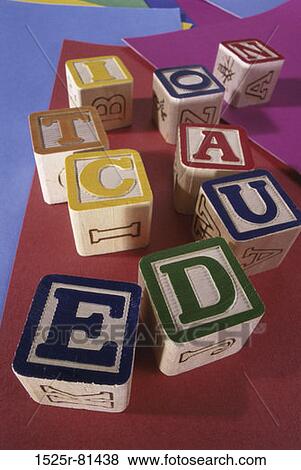 Wooden alphabet blocks View Large Photo Image Stock Photo - Wooden alphabet blocks. Fotosearch