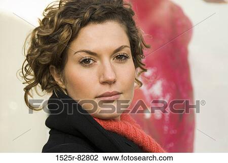Portrait of a young woman View Large Photo Image Stock Image - Portrait of a young woman. Fotosearch