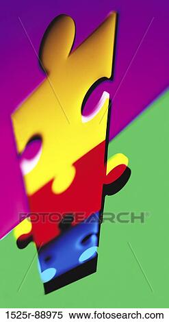 Close-up of jigsaw pieces View Large Photo Image Stock Photography - Close-up of jigsaw pieces. Fotosearch