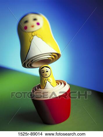 Close-up of Russian dolls View Large Photo Image Picture - Close-up of Russian dolls. Fotosearch
