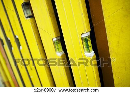 Close-up of spirit levels View Large Photo Image Stock Photo - Close-up of spirit levels. Fotosearch