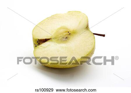 Apple half View Large Photo Image Stock Photo - Apple half. Fotosearch
