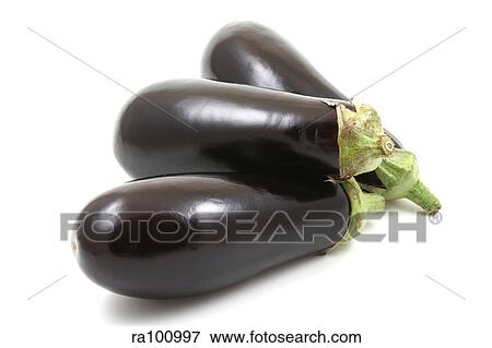 Aubergines View Large Photo Image Stock Photo - Aubergines. Fotosearch
