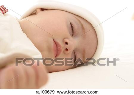 Baby sleeping View Large Photo Image Stock Photo - Baby sleeping. Fotosearch