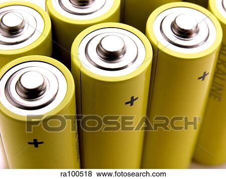 Stock Photo - Batteries. Fotosearch