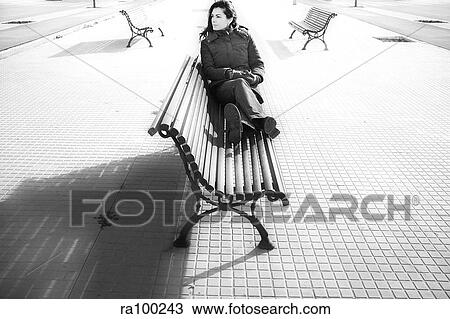 Bench View Large Photo Image Stock Image - Bench. Fotosearch