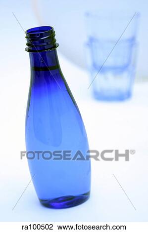 Blue bottle View Large Photo Image Stock Image - Blue bottle. Fotosearch