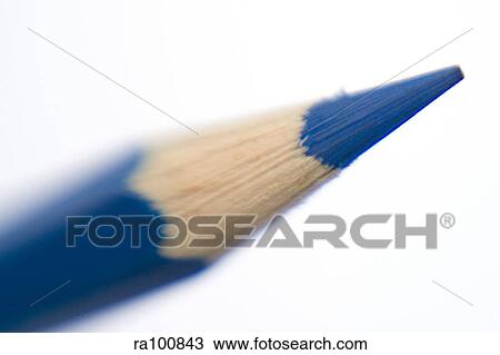 Stock Image - Blue crayon. Fotosearch