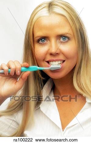 Brushing teeth View Large Photo Image Stock Image - Brushing teeth. Fotosearch