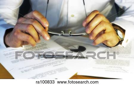 Stock Image - Business hands. Fotosearch
