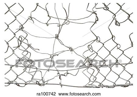 Chain wire fence View Large Photo Image Stock Image - Chain wire fence. Fotosearch