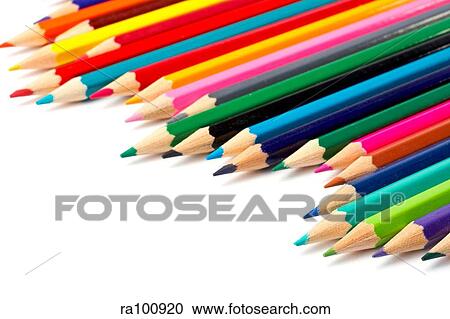 Coloured crayons View Large Photo Image Stock Image - Coloured crayons. Fotosearch
