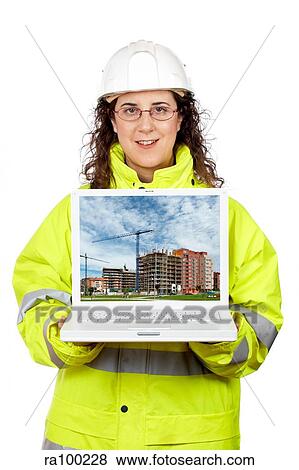 Construction worker View Large Photo Image Stock Photo - Construction worker. Fotosearch