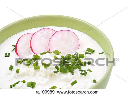 Cottage cheese View Large Photo Image Stock Photo - Cottage cheese. Fotosearch
