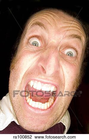 Stock Image - Excited expression. Fotosearch