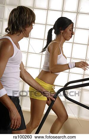 Exercise bikes View Large Photo Image Stock Image - Exercise bikes. Fotosearch